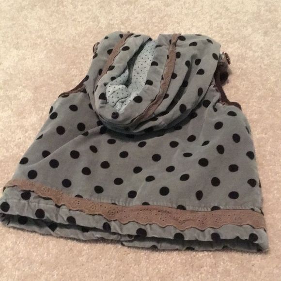 Girls Vest Jacket with Hood Toddler Fall/Spring 3T - Picture 7 of 11